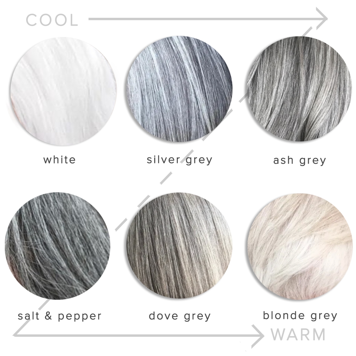 grey hair colour chart grey hair color hair color chart - image result ...